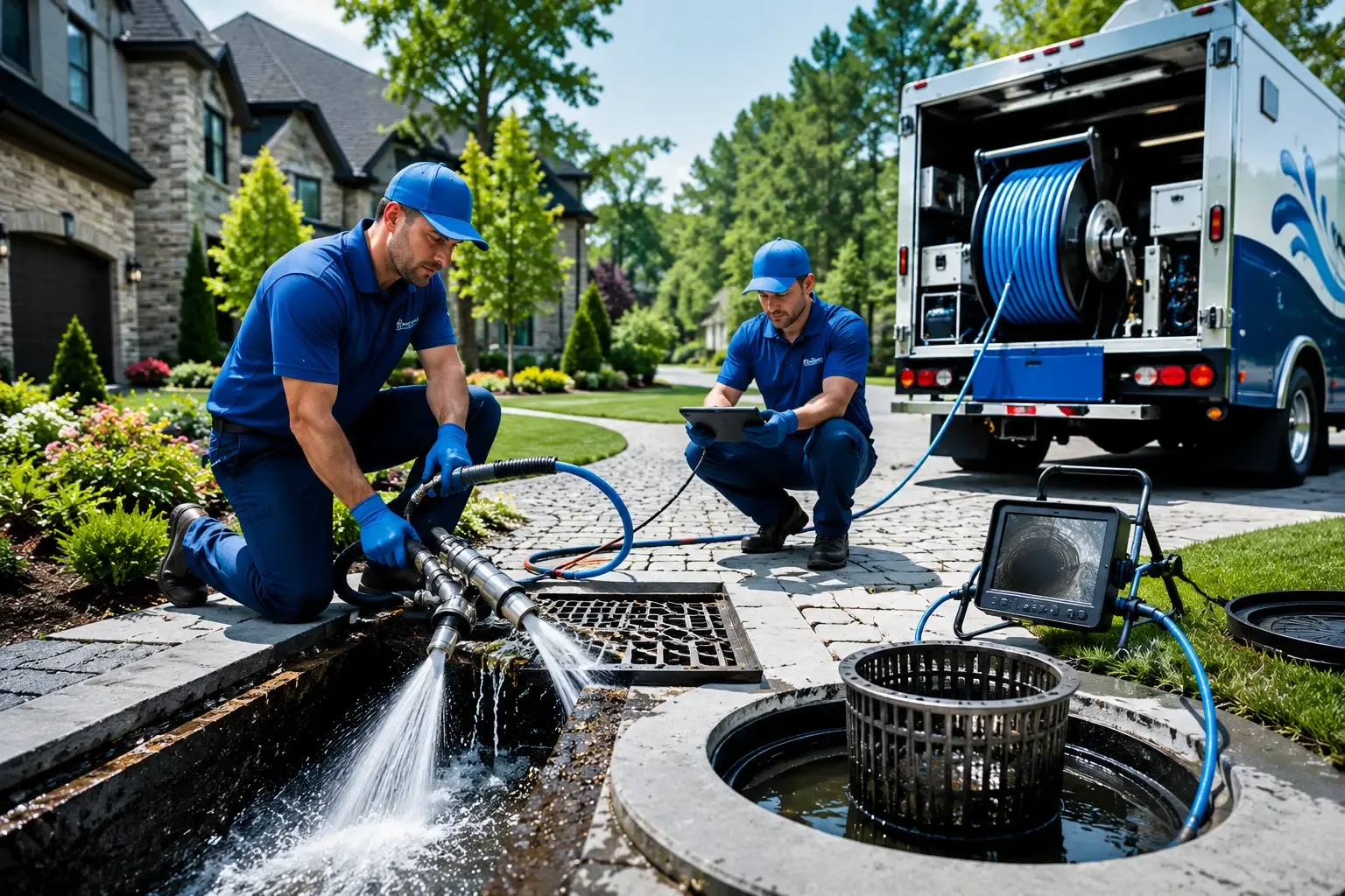 Local outdoor drain cleaning professionals in Smilax, KY